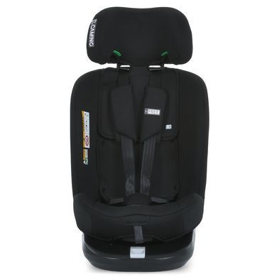 Дитяче автокрісло El Camino (Ель Каміно) ME 1187 i-FREE Black - i-Size, (40&ndash;150 см), ISOFIX, Top Tether