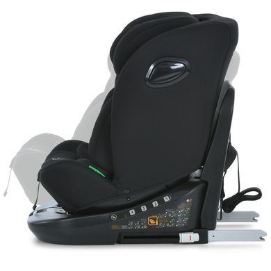Дитяче автокрісло El Camino (Ель Каміно) ME 1187 i-FREE Black - i-Size, (40&ndash;150 см), ISOFIX, Top Tether