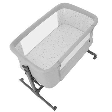 Приставная детская кроватка CARRELLO Luna CRL-16501 Carbon Grey /1/ (Каррелло Луна)