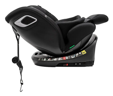 Дитяче автокрісло Bair Oreo 360 i-Size ISOFIX (40-150 см) BO-01 Total Black, чорний