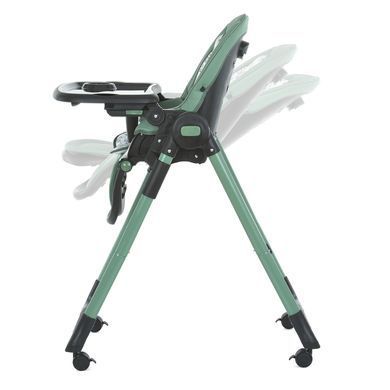 Стільчик для годування El Camino ME 1037-B CRYSTAL Green (Ель Каміно Крістал)