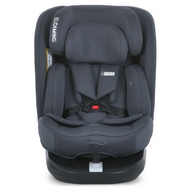 Детское автокресло El Camino (Эль Камино) ME 1187 i-FREE Moon Gray - i-Size (40&ndash;150 см), ISOFIX, Top Tether