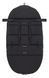 Зимовий теплий конверт (футмуф) в коляску Bair Polar(Баір Полар) U PU-01 black чорний