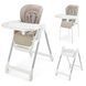 Стульчик для кормления Kinderkraft Tulo Beige (KHTULO00BEG0000)