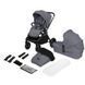 Универсальная коляска 2 в 1 Lionelo MIKA PLUS 2IN1 GREY STONE