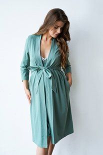 Халат для вагітних та годуючих матусь Soft&Lace