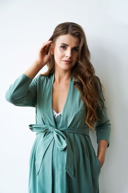 Халат для вагітних та годуючих матусь Soft&Lace