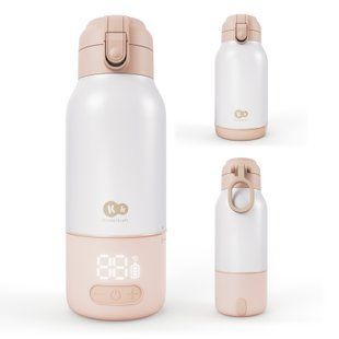 Портативний Подогреватель для молока і термос 2-в-1 Kinderkraft Gaja Beige (KEGAJA00BEG0000)