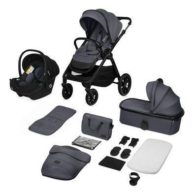 Універсальна коляска 3 в 1 Lionelo LAYLA 3IN1 GREY STONE