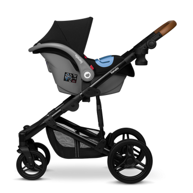 Універсальна коляска 3 в 1 Lionelo MARI TOUR BLACK ONYX