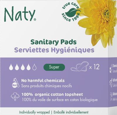 Органічний набір Naty &ldquo;Безпечна гігієна жінки&raquo;