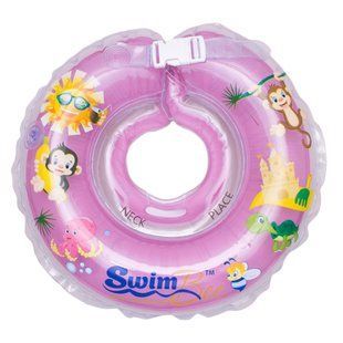 Детский круг для купания SwimBee сиреневый