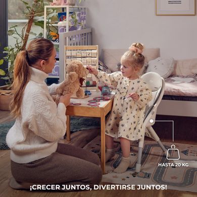 Стільчик для годування Kinderkraft Dinnly Grey (KHDINN00LGR0000)