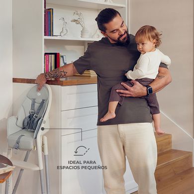 Стільчик для годування Kinderkraft Dinnly Grey (KHDINN00LGR0000)