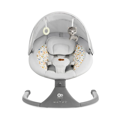 Крісло-гойдалка Kinderkraft Lumi 2 Light Grey (KBLUMI02LGR0000)