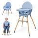 Стільчик для годування 2 в 1 Kinderkraft Fini 2 Nordic Breeze (KHFINI02NOR0000)