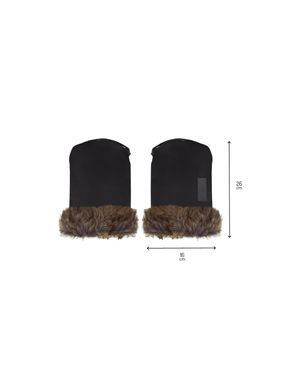 Муфта-рукавиці для коляски MoMi SILDI Black