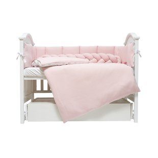 Постельный комплект 7 эл Twins Cotton Baby pink