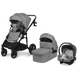 Универсальная коляска 3 в 1 Lionelo MARI TOUR GREY STONE