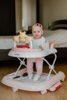 Ходунки CARRELLO Libero (Каррелло Либеро) CRL-9602/2 Rose 3 в 1 (ходунки, качалка, каталка)