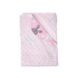 Дитячий плед Twins Minky Summer 75x80 рожевий