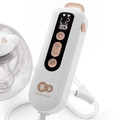 Подвійний електричний Молокоотсос Kinderkraft GentleFlow Gold (KEGEFL00GLD0000)