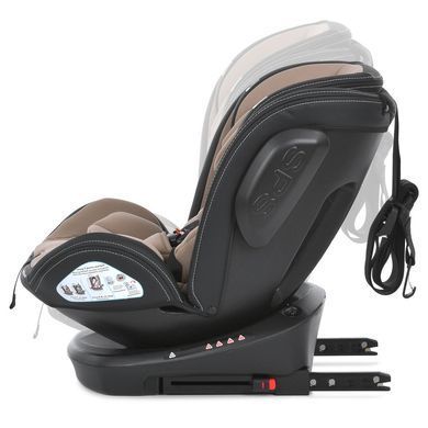 Автокрісло El Camino EVOLUTION 2 360 (Ель Каміно Еволюшн) ME 1045 Natural Beige, бежевий