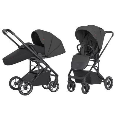 Прогулянкова коляска CARRELLO Alfa модель CRL-5508 Graphite Grey BF (Каррелло Альфа) поворотний, реверсивний  блок