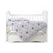 Сменная постель 3 элемента Twins Zoo 3022-TZ-10, grey, серый