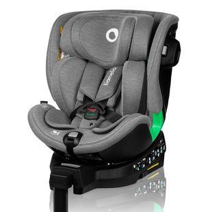 Детское автокресло Lionelo HARMONY I-SIZE GREY CONCRETE BAMBOO