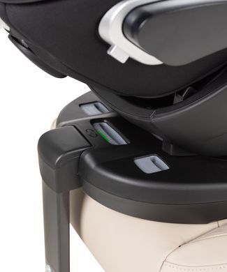 Автокрісло+база Carrello Vega CRL-14101/3AY Absolute Black i-Size 40-87см ISOFIX з обертанням
