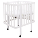Детская кроватка-трансформер Babyroom Місяць LU-1 овальная, белый