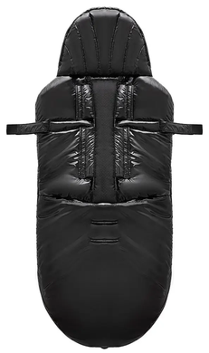 Зимовий теплий конверт (футмуф) в коляску Bair Nordie (Баір Норді) black moncler