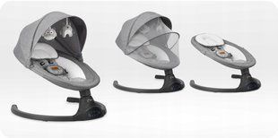 Кресло-качалка MoMi KENANI Dark Grey
