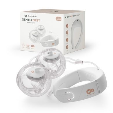 Подвійний електричний Молокоотсос Kinderkraft GentleNest (KEGENE00GLD0000)
