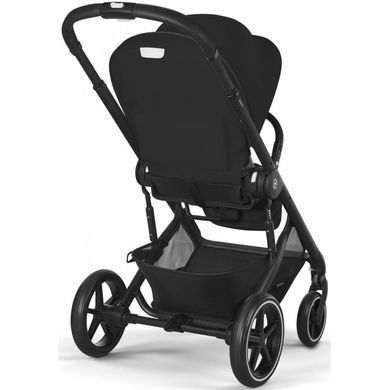 Прогулочная коляска Cybex Balios S Lux BLK 2025 Moon Black (с бампером)
