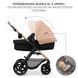 Универсальная коляска 3 в 1 Kinderkraft Moov 2 Sand Beige (KSMOOV02BEGEV00)
