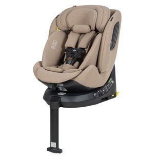 Детское автокресло Carrello Bliss+ CRL-17707 Sandstone Beige, i-Size, 40-150см, ISOFIX, поворот 360&deg;, опорная стойка