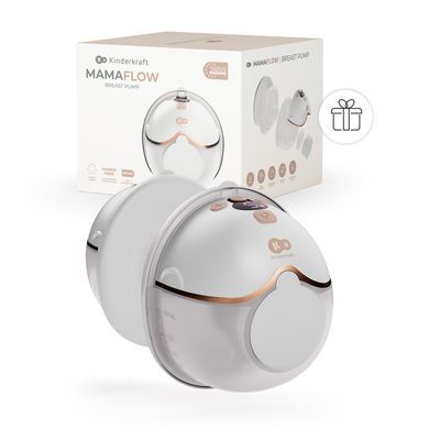 Електричний молоковідсмоктувач Kinderkraft MamaFlow Gold (KEMAFL00GLD0000)