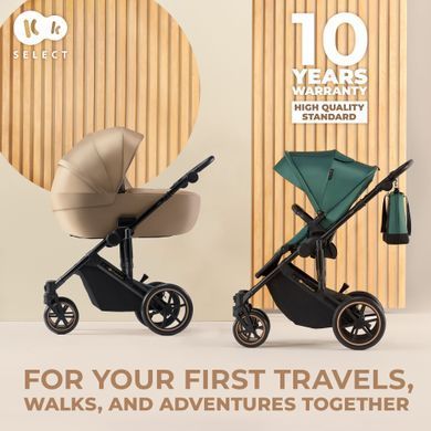 Універсальна коляска 2 в 1 Kinderkraft Prime 2 Shadow Grey (KSPRIM02GRY2000)