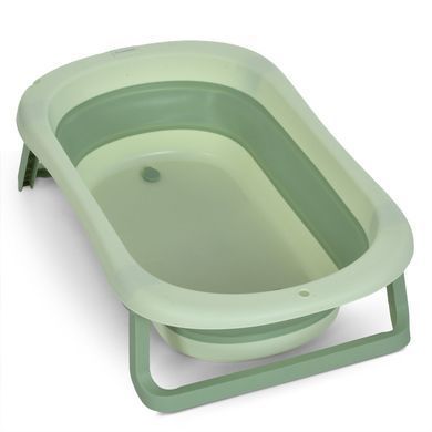 Ванночка складна дитяча з термометром та вкладишем (подушкою) EL CAMINO PLUS ME 1151 Pale Green