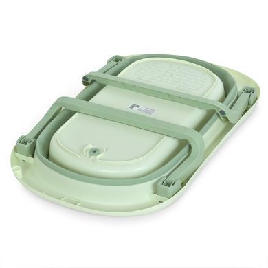 Ванночка складна дитяча з термометром та вкладишем (подушкою) EL CAMINO PLUS ME 1151 Pale Green
