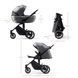 Універсальна коляска 2 в 1 Kinderkraft Prime 2 Shadow Grey (KSPRIM02GRY2000)