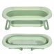 Ванночка складна дитяча з термометром та вкладишем (подушкою) EL CAMINO PLUS ME 1151 Pale Green