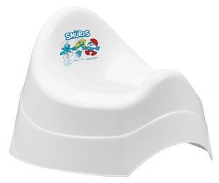 Детский горшок Maltex Smurfs белый