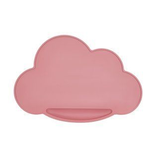 Килимок силіконовий Twins Cloud рожевий дим