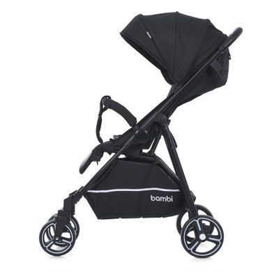 Коляска прогулянкова BAMBI M 4249-2 Black Matt