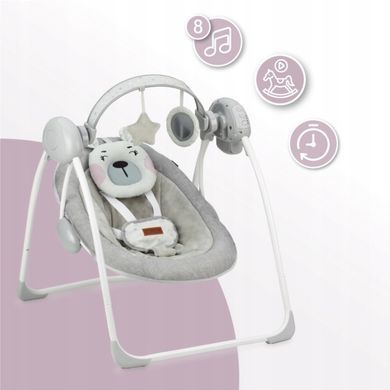Кресло-качалка MoMi LISS Bear Pink