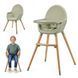 Стульчик для кормления 2 в 1 Kinderkraft Fini 2 Green (KHFINI02GRE0000)
