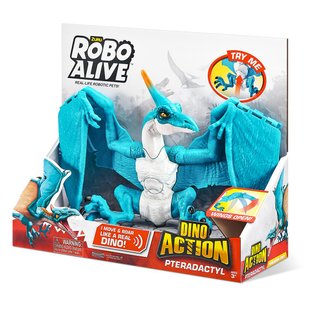 Інтерактивна іграшка ROBO ALIVE серії "Dino Action" - ПТЕРОДАКТИЛЬ